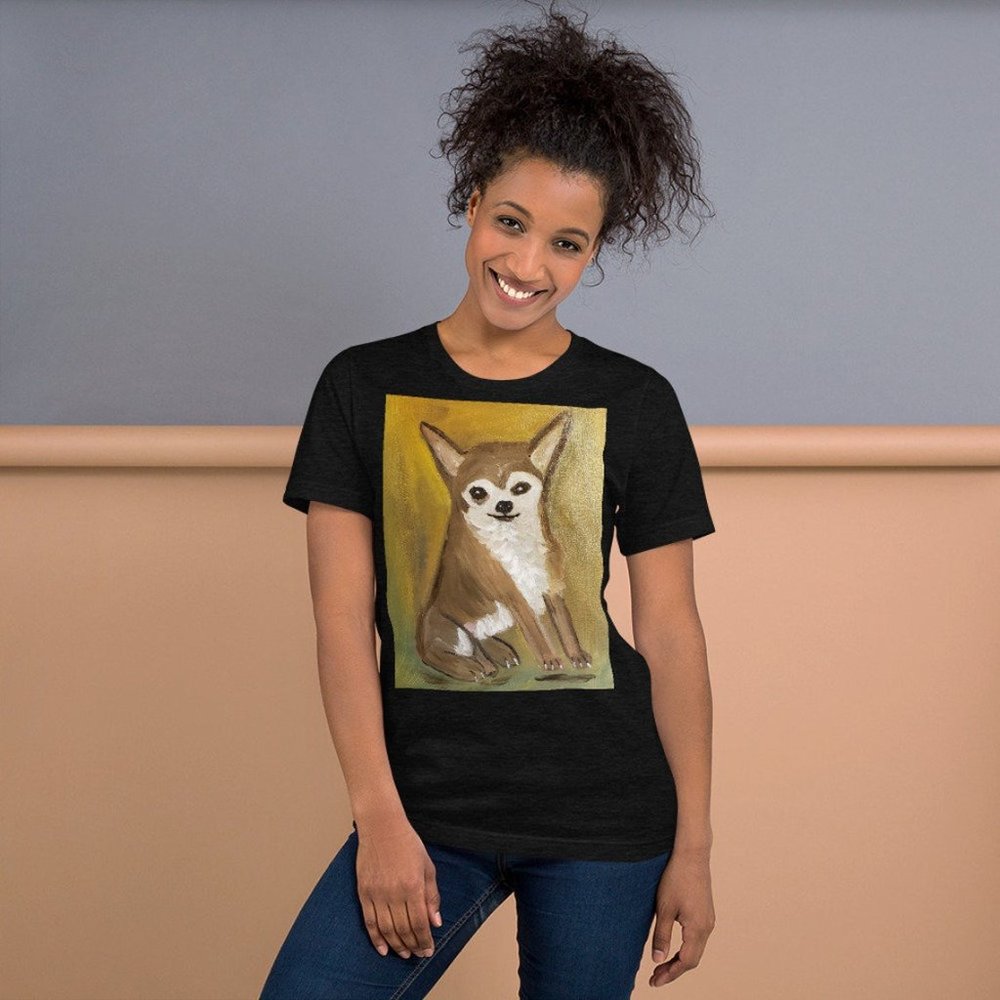 I am Ready Chihuahua Short-Sleeve Unisex T-Shirt